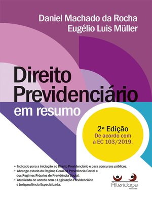 cover image of Direito Previdenciário em Resumo, 2 Ed.